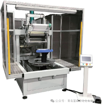 輪胎胎側(cè)彩色圖案熱貼機自動貼標(biāo)機 輪胎胎側(cè)彩色圖案熱貼機自動貼標(biāo)機